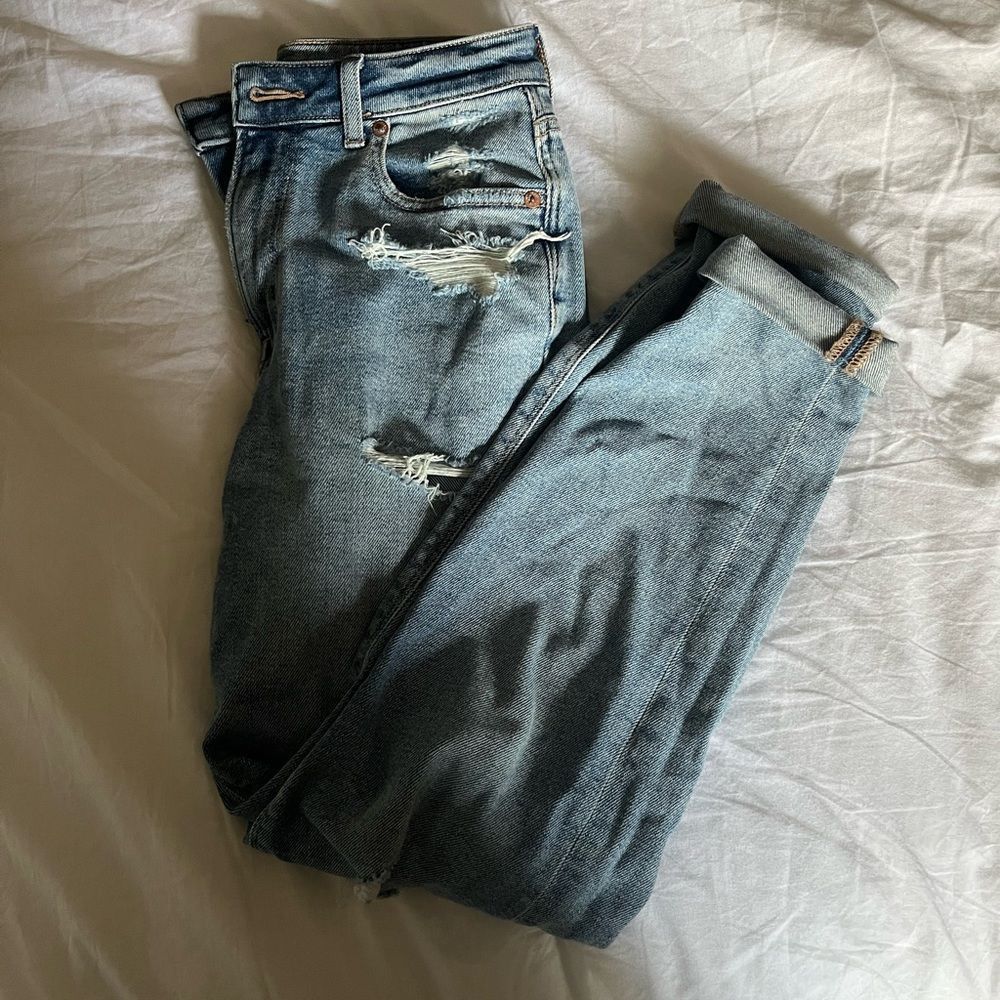 BRAND NEW WITH TAGS AMERICAN EAGLE MOM JEANS